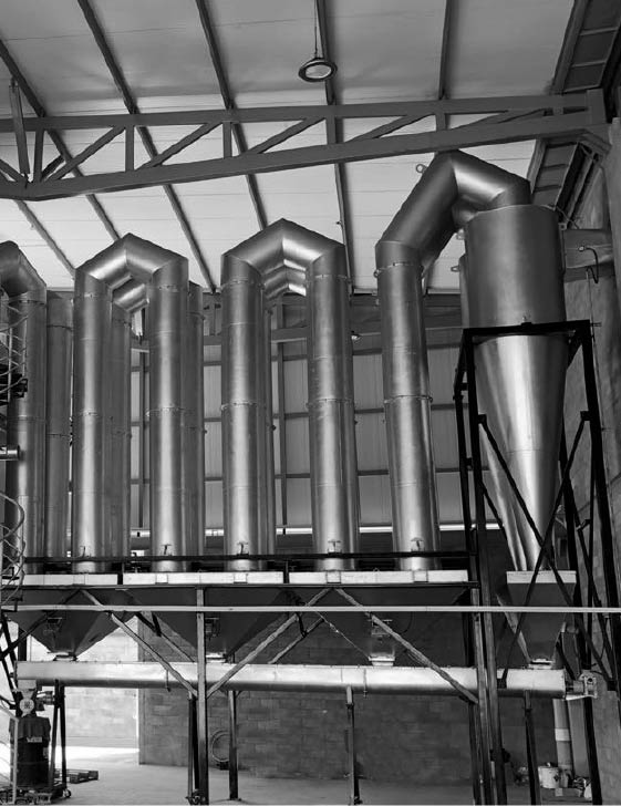 SISTEMA DE CONTROL DE EMISIONES PARA HORNO ROTATORIO DE RECUPERACIÓN DE PLOMO